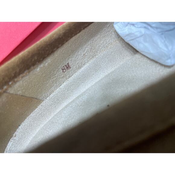 Vaneli Kimmo Loafers Tobacco Nival Suede Size 8 Comfy Moccasin Sihouette - Picture 12 of 13